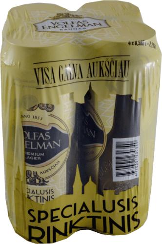 Alus VOLFAS ENGELMAN Pinta, 5,2%, 4 X 0,568l