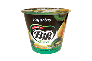 Yogurt with kiwi and pear BIFI ACTIVE 200g