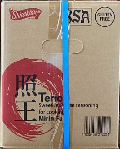 Sweet liquid spices, MirinTeriou Honteri, 18 L