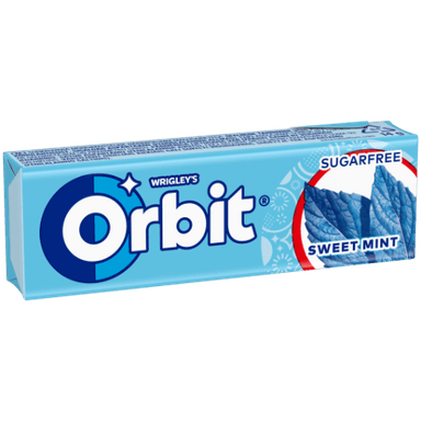 Kramtomoji guma ORBIT Sweet Mint, 14 g