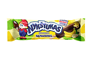 Glazed banana ice cream "NYKŠTUKAS" 80ml