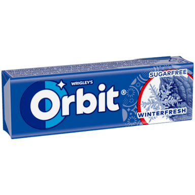 Kramtomoji guma ORBIT Winterfresh, 14 g