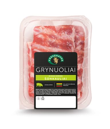 Chilled pork ribs KREKENAVOS Grynuoliai, 900 g
