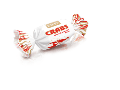 Caramel ROSHEN Crabs, 1 kg