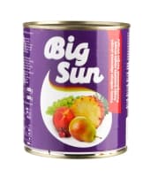 Fruit coctail BIG SUN, 820 g / 500 g