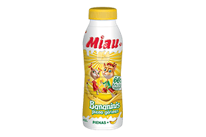 MIAU Banana Milk Drink, 2.3% fat, 450 ml