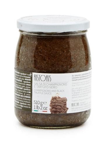 Champignons and black truffle sauce, 510  g