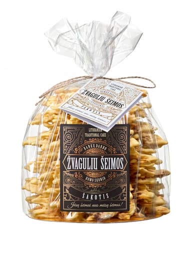 Šakotis ŽVAGULIŲ ŠEIMOS, romo skonio, kg