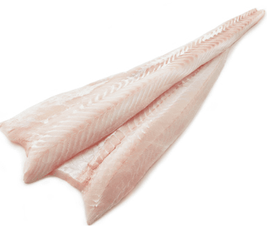Frozen black kingclip fillets, skinless, 300/1000g, 20% ,~1kg