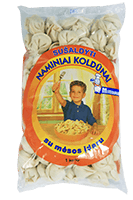 HOMEMADE dumplings with meat filling, 1 kg