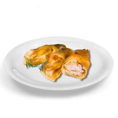 Šaldyti balandėliai su kiaulienos mėsa, L dydis, 120 g