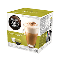 NESCAFE DOLCE GUSTO CAPPUCCINO coffee capsules, 186.4 g