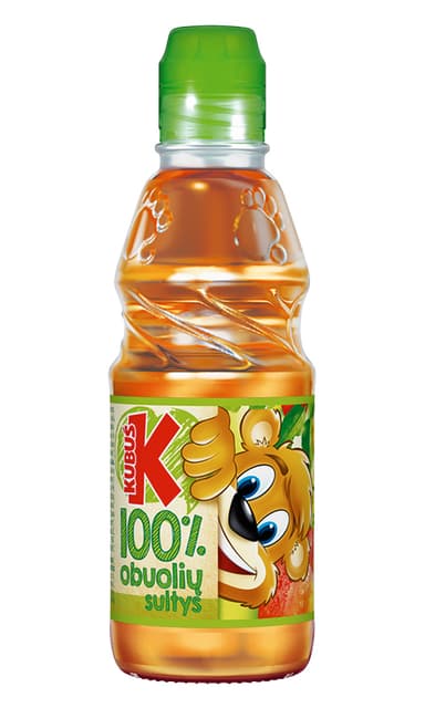 Sultys KUBUŠ, obuolių skonio,100% 0,3l