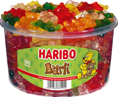 Gummies HARIBO, Barli, 1,2 kg