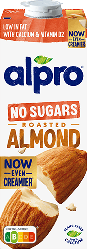 Skrudintų migdolų gėrimas ALPRO,  be cukraus, 1l