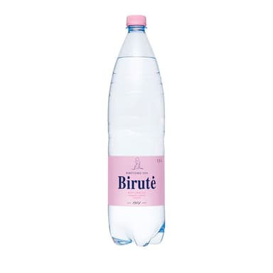 Natūralus mineralinis vanduo BIRUTĖ, gazuotas, 1,5 l, PET D