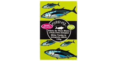 White tuna fillet in organic olive oil