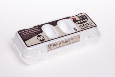 Brown shell eggs, M, 10 pcs.