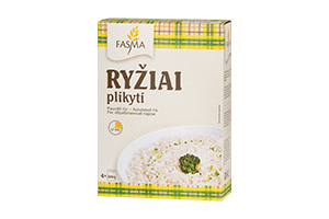 Plikyti ryžiai FASMA dėžutė 4x100g