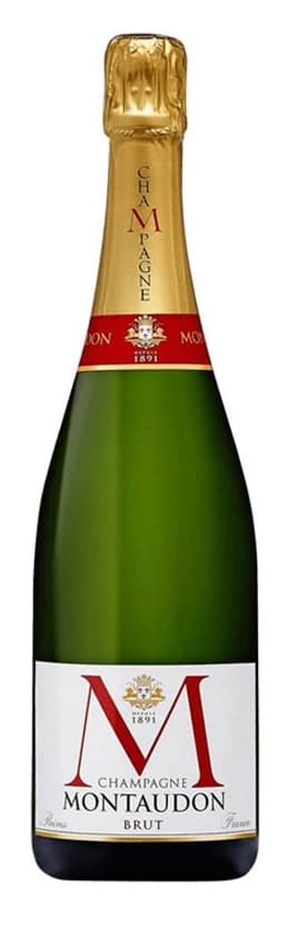 Champagne "MONTAUDON BRUT" 0,75L bottle, 12%