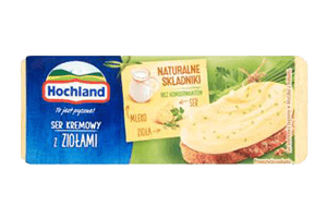 Lydytas tepamasis sūris su grietinėle HOCHLAND 90g