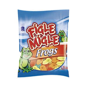 Gummies FIGLE MIGLE Frogs, 80 g