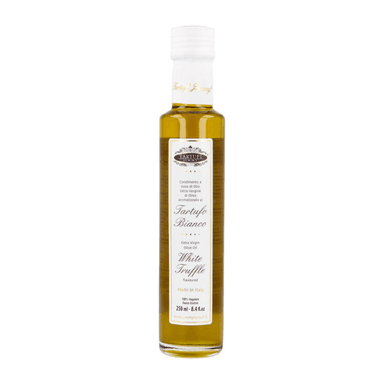 Extra virgin olive oil, flavored with white truffles