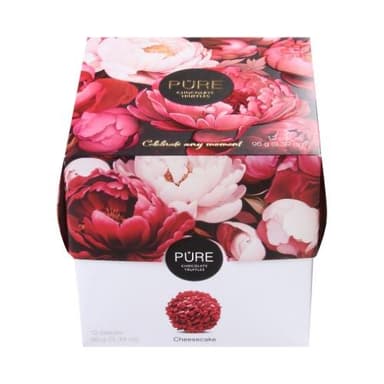 PURE chocolate truffles, 95 g