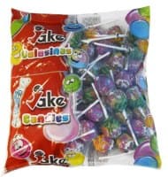 Fruit lollipop JAKE MAXI GUM, 26 g x 50 pcs.