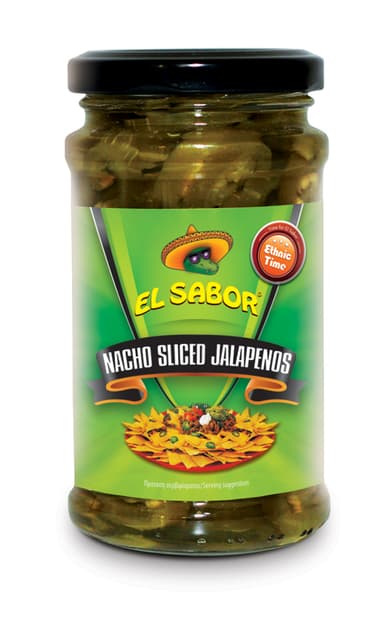 Canned jalapenos EL SABOR, 300 g / 125 g