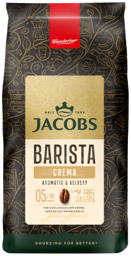 Coffe beans JACOBS Barista Crema 1kg