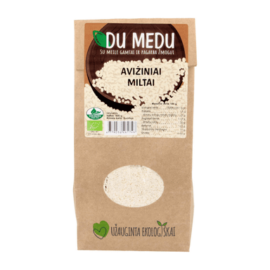 Avižiniai miltai, ekologiški