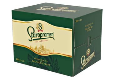 Beer STAROPRAMEN Premium, 5%, 0,5l, 20 pcs.