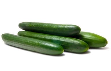 Cucumbers, kg