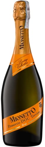 Sparkling wine MIONETTO PROSECCO DOC TREVISO 11%, white, brut, 0,75 l
