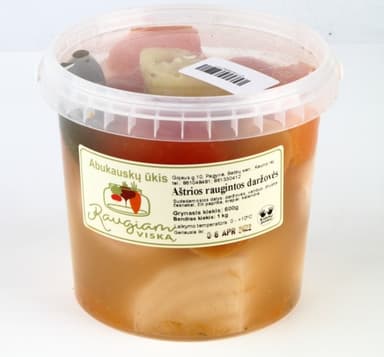 Pickled spicy vegetables RAUGIAM VISKĄ,  600 g