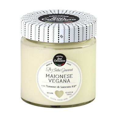 Vegan mayonnaise with Sorrento IGP lemon juice