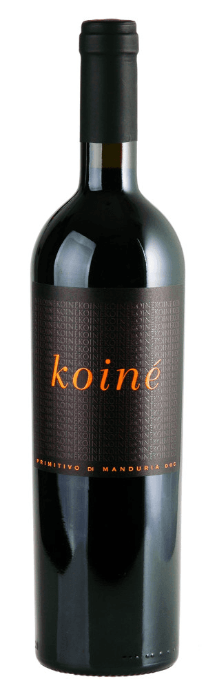 Red wine KOINÉ PRIMITIVO DI MANDURIA DOC, 14.5 %