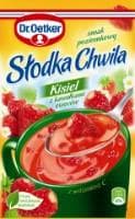 Wild strawberry kissel with fruit  DR. OETKER, 31,5 g