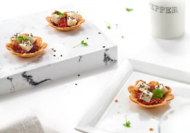 Baskets TACO CUPS FLOWER CUPPY, 140 pcs