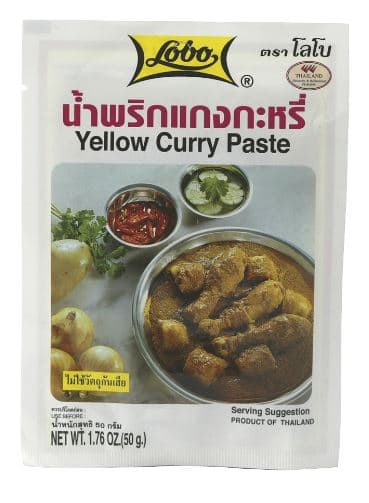 Yellow curry paste, 50 g