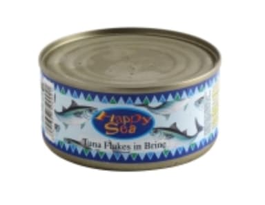 Tuna flakes in brine, 185/130 g