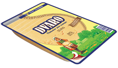 Semi-hard fermented DVARO cheese, 50% fat content, 150 g