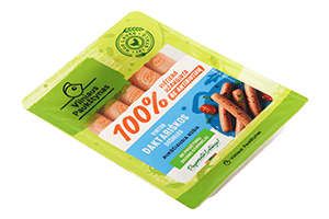 DAKTARIŠKOS boiled sausages without antibiotics, 250g