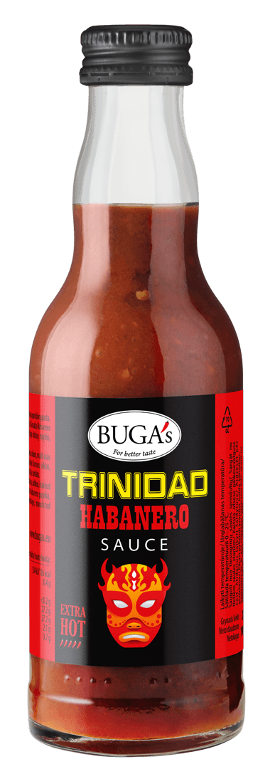 Trinidado Habanero padažas BUGA's, 210 g