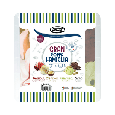 Assorted edible ice creams