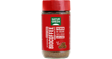 Tirpi kava be kofeino, ekologiška