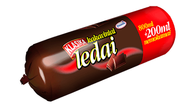 Chocolate ice cream KLASIKA, 1 l