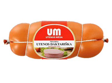 UTENOS DAKTARIŠKA boiled sausage, 600 g