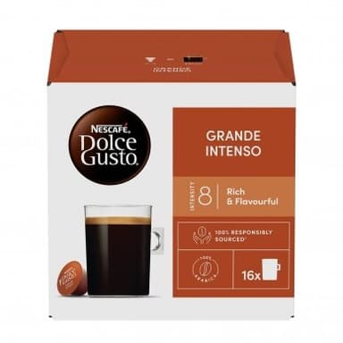 Coffee capsules NESCAFE, Dolce Gusto Grande Intenso, 16 capsules, 132,